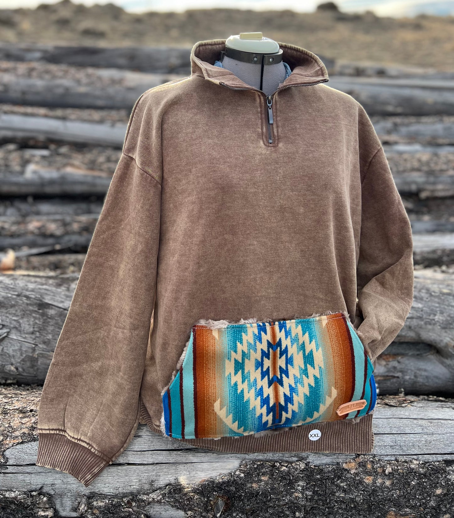 1/4 Zip Sweatshirt - 2x