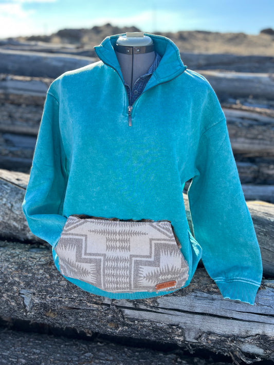 1/4 Zip Sweatshirt - Large
