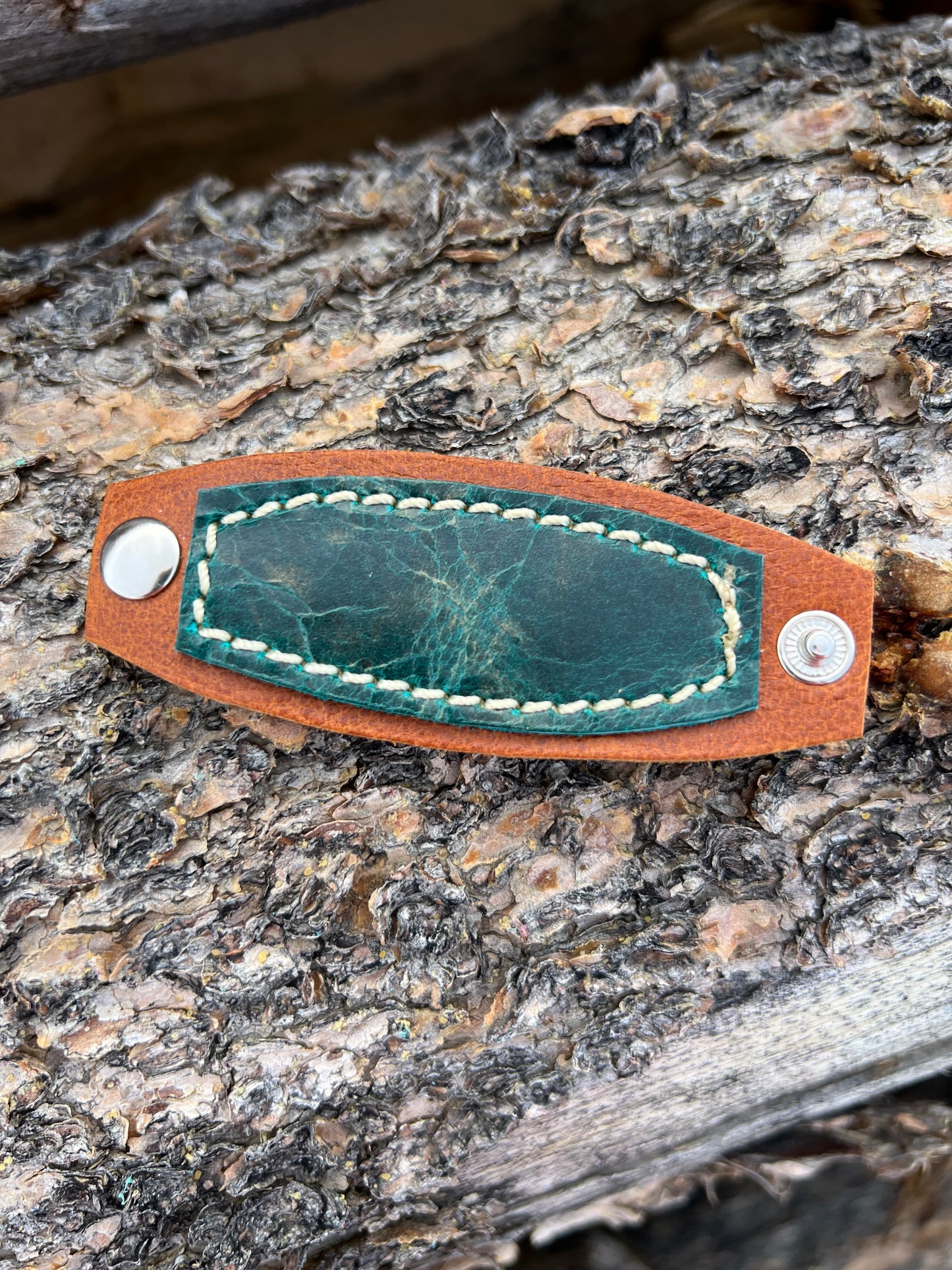 Leather Slide for Wild Rag/Scarf