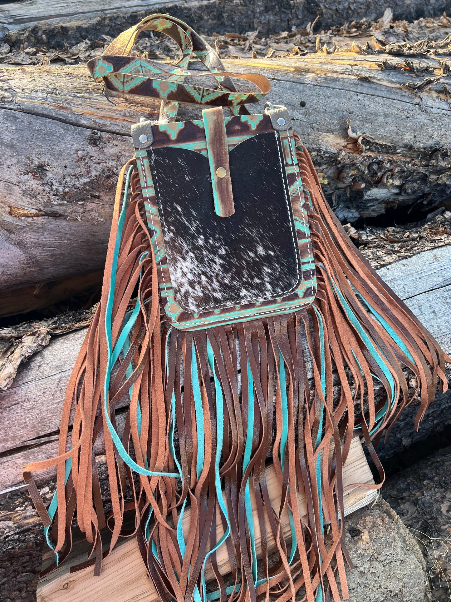 Cellphone Crossbody with Fringe