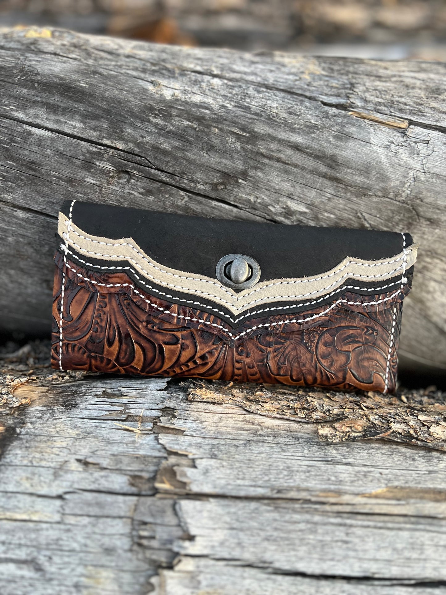 Tri-Fold Leather Wallet