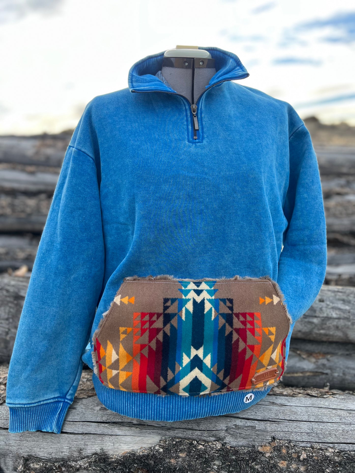 1/4 Zip Sweatshirt - Medium