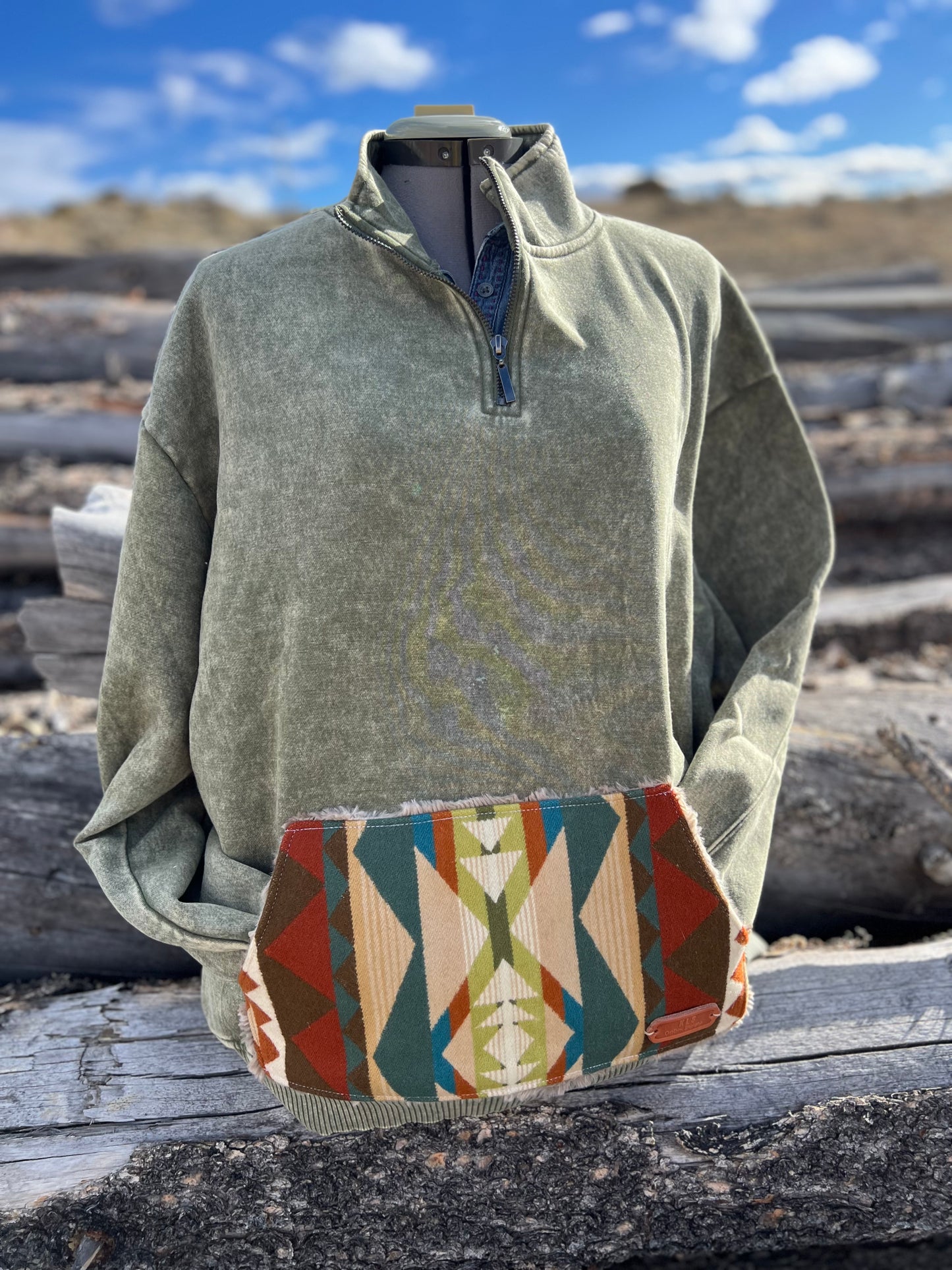 1/4 Zip Sweatshirt - 2x