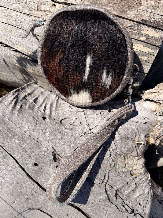 Mini Round Wristlet