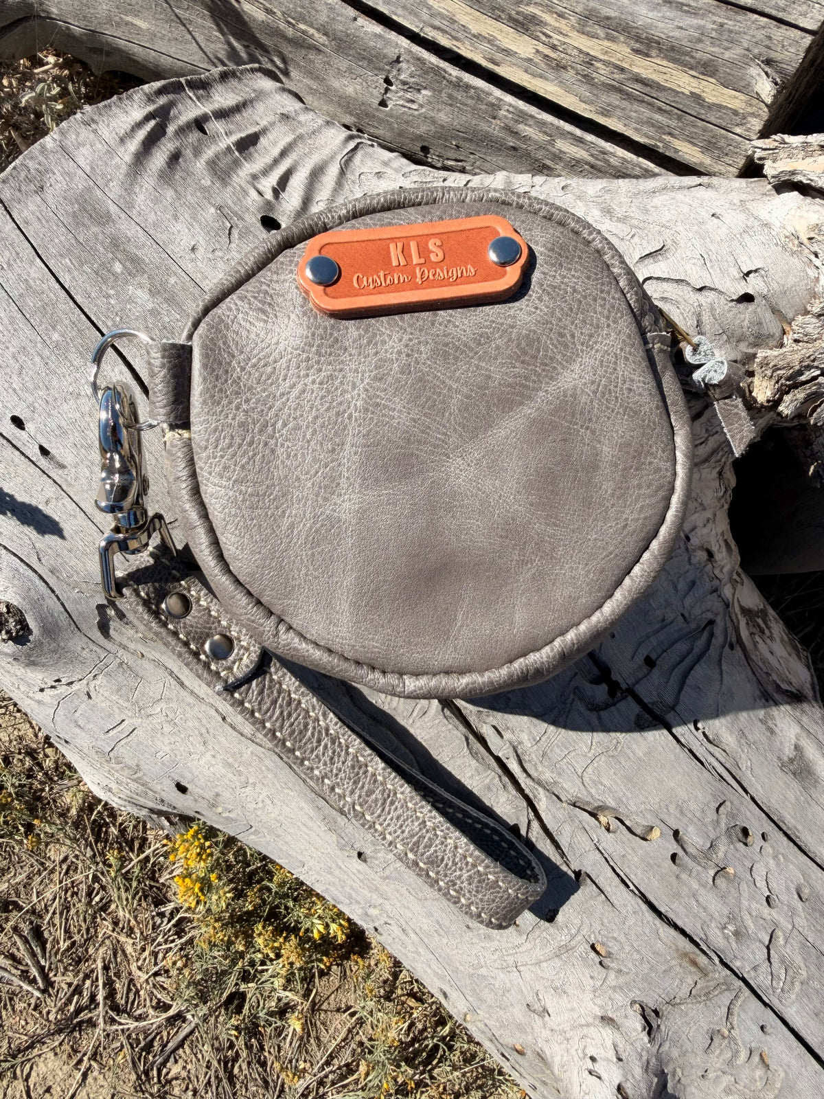 Mini Round Wristlet