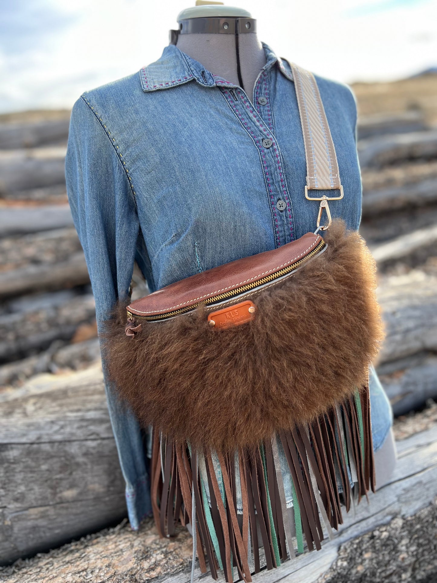Sling Bag - BUFFALO + Fringe