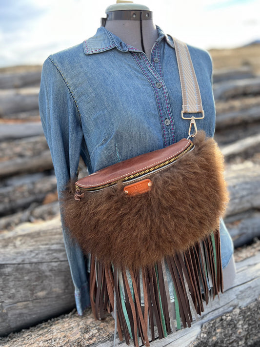 Sling Bag - BUFFALO + Fringe