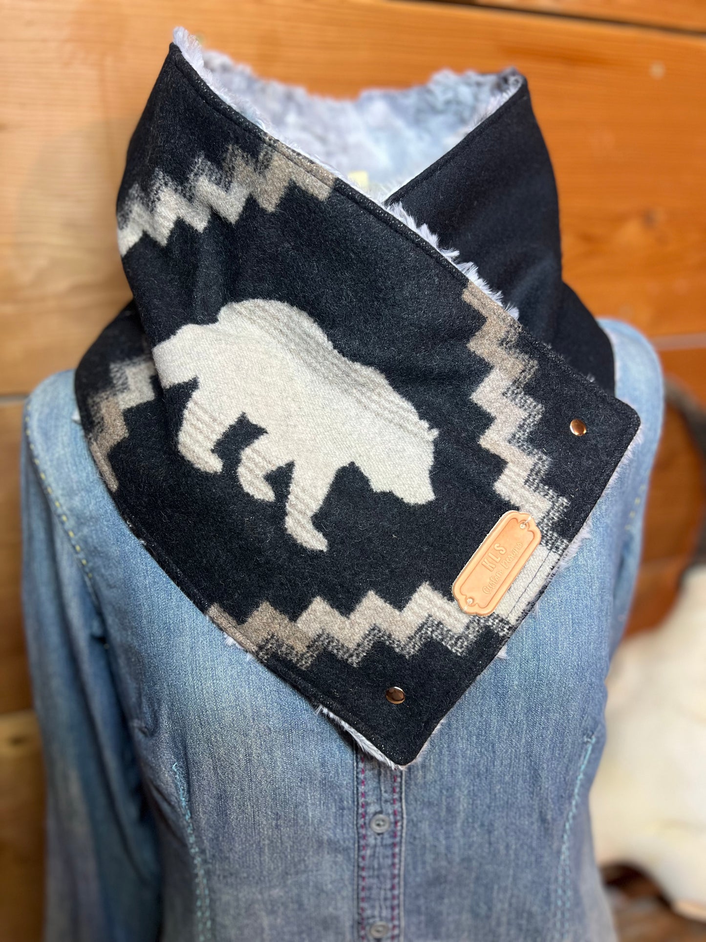 Limited Edition Neck Cowl -Bear