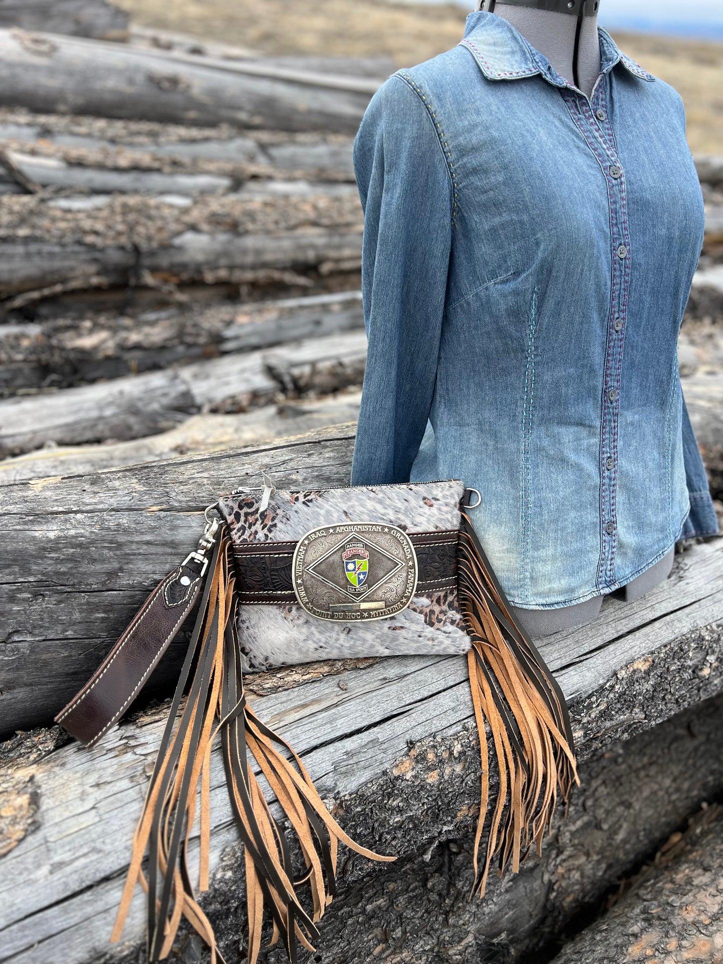 Buckle Bag + Wristlet