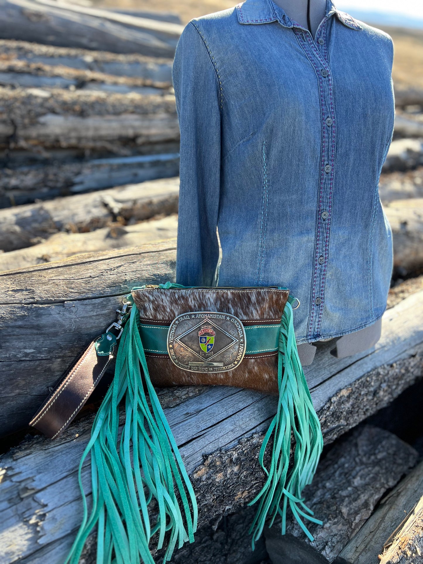 Buckle Bag + Wristlet
