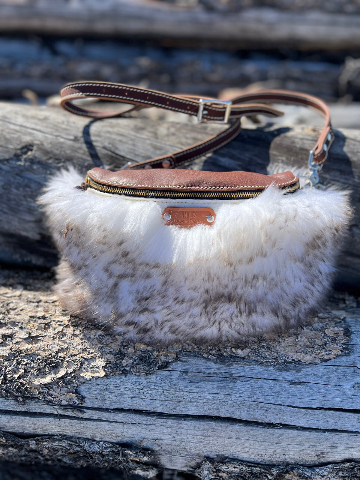Lamb Sling Bag + Leather Strap