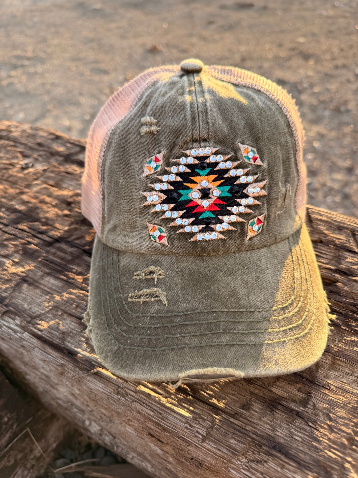 Bling Aztec Hat