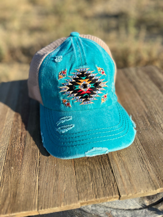 Bling Aztec Hat